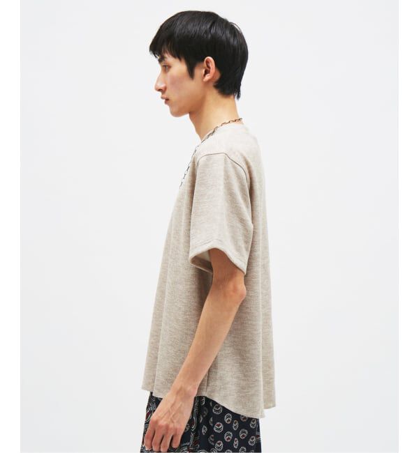 JOURNAL STANDARD「リネン ライク ダブル フェイス Tシャツ」|Tシャツ・カットソー|