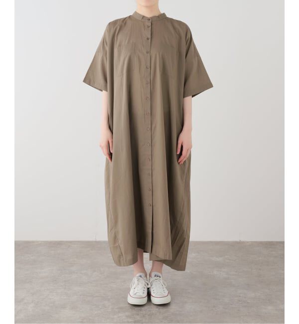 journal standard luxe「【SOIL】60s CAMBRIC BANDED COLLAR DRESS」|ワンピース|