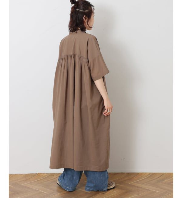 journal standard luxe「【SOIL】60s CAMBRIC BANDED COLLAR DRESS」|ワンピース|