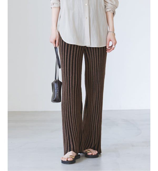 NOBLE「《別注カラー》PROVOKE/プロヴォーク loopyarn stripe pants」|その他|