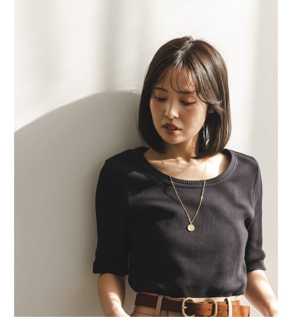 NOBLE「《追加・WEB限定カラーあり》ULTIMAコットンラウンドネックT2」|Tシャツ・カットソー|