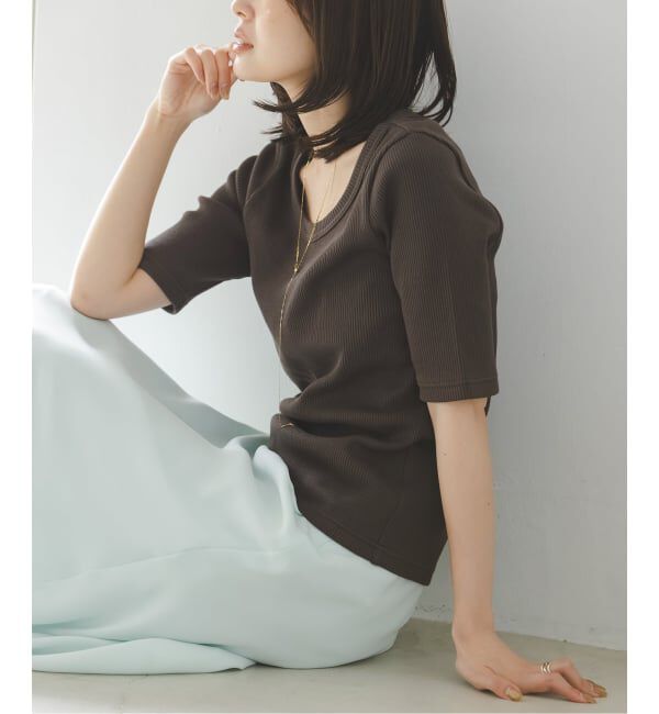 NOBLE「《追加・WEB限定カラーあり》ULTIMAコットンラウンドネックT2」|Tシャツ・カットソー|