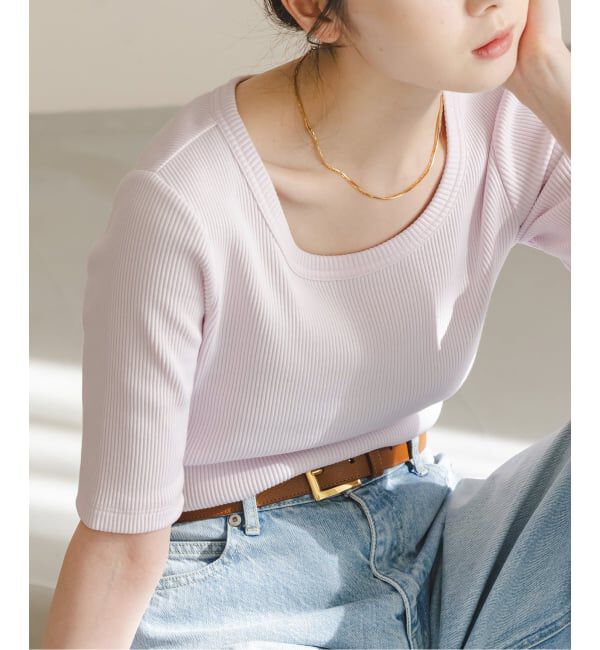 NOBLE「《追加・WEB限定カラーあり》ULTIMAコットンラウンドネックT2」|Tシャツ・カットソー|