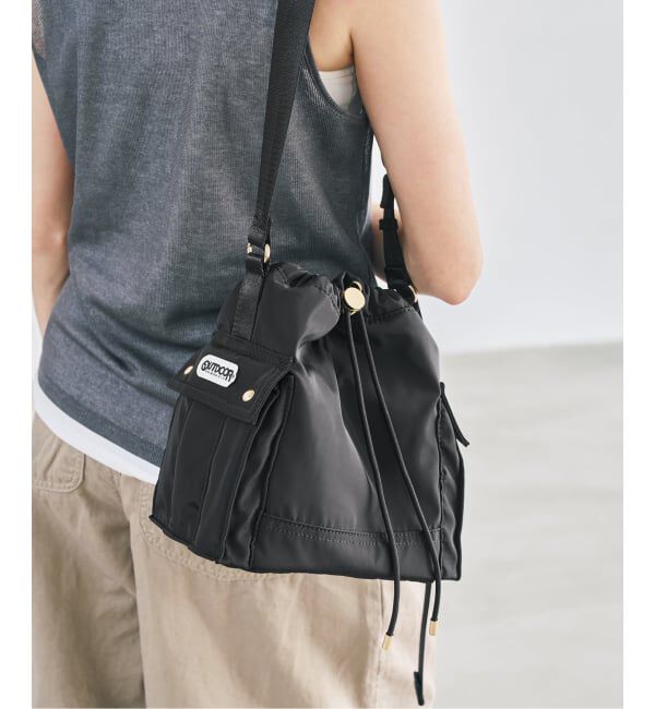 Spick and Span「《別注》OUTDOOR PRODUCTS サイドポケットショルダーバッグ*」|ショルダー・メッセンジャー|ブラック