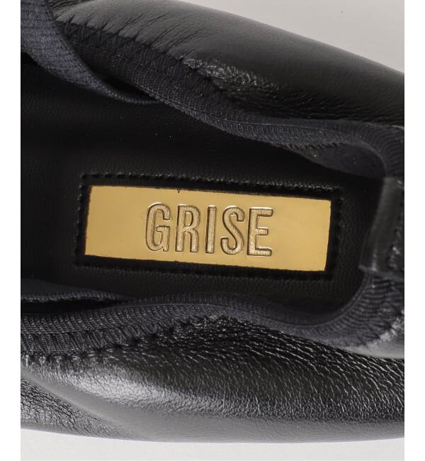 GRISE「《予約/WEB+一部店舗限定》GRISE BOX スクエアクロスバレエ」|バレエシューズ|
