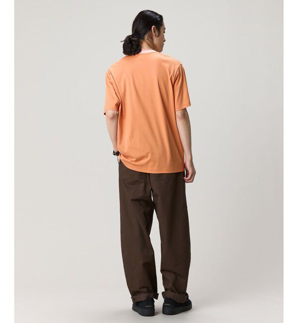 LACOSTE「配色ネックリブリンガーネックTシャツ」|Tシャツ・カットソー|