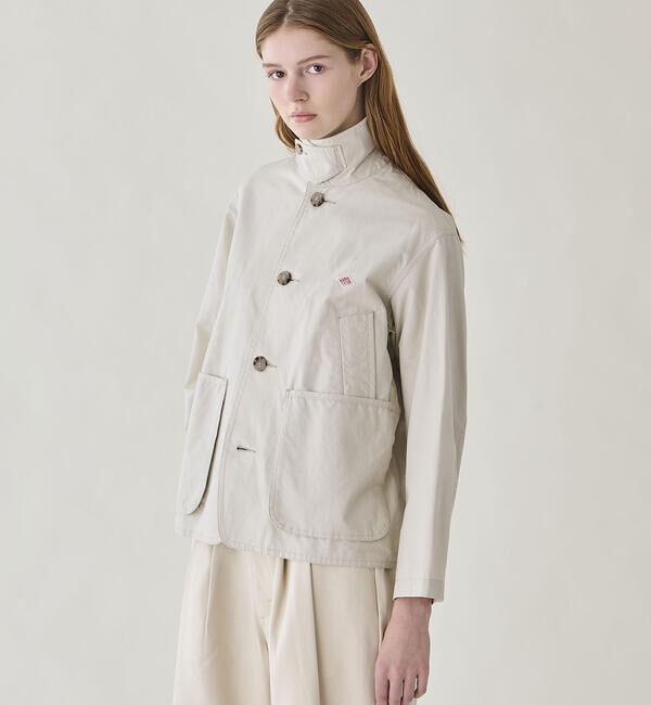 DANTON「DANTON | コットンリネン ワークジャケット WOMEN」|その他|