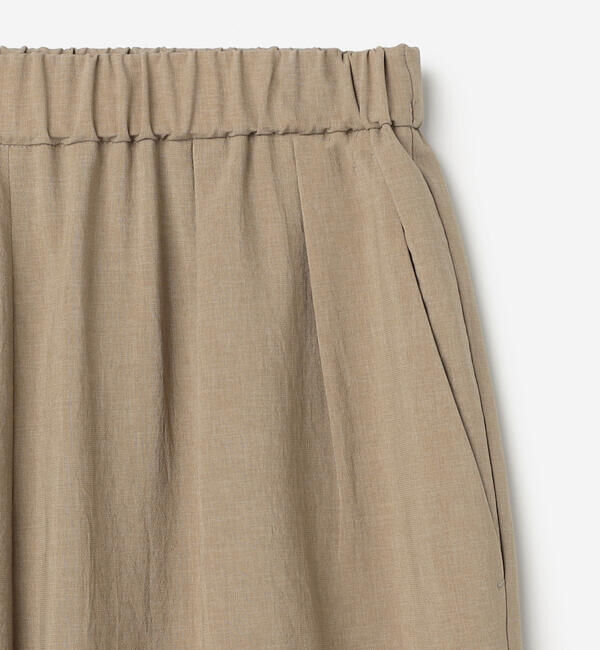  「MORRIS & SONS | タックイージーパンツ WOMEN」|チノ|