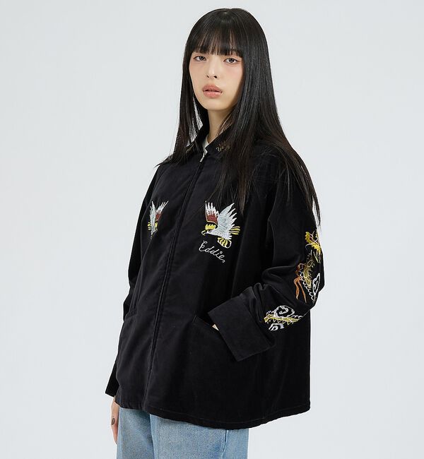 ABAHOUSE「【THRIFTY LOOK / スリフティールック】OKINAWA SOUVEN」|ブルゾン・スタジャン|