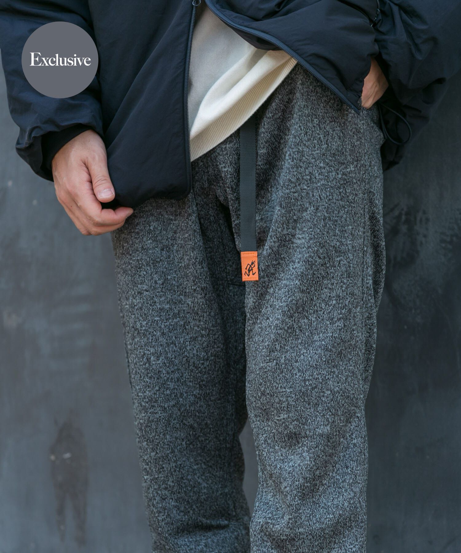 URBAN RESEARCH ROSSO「『XLサイズあり』『別注』Gramicci　ボンディングフリースジョガーパンツ」|その他|チャコールグレー
