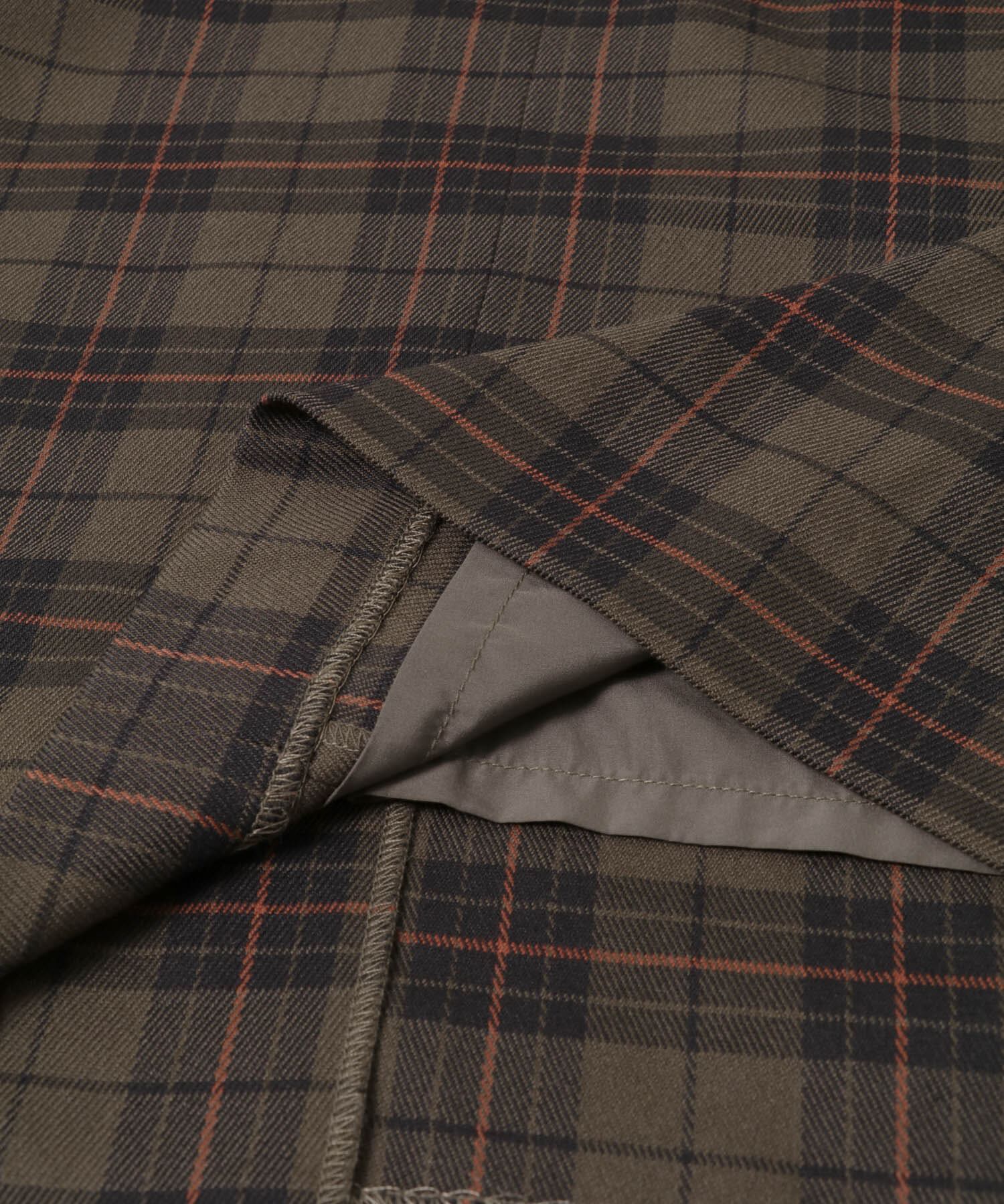URBAN RESEARCH DOORS「FORK&SPOON　チェックストレートスカート」|スカート|
