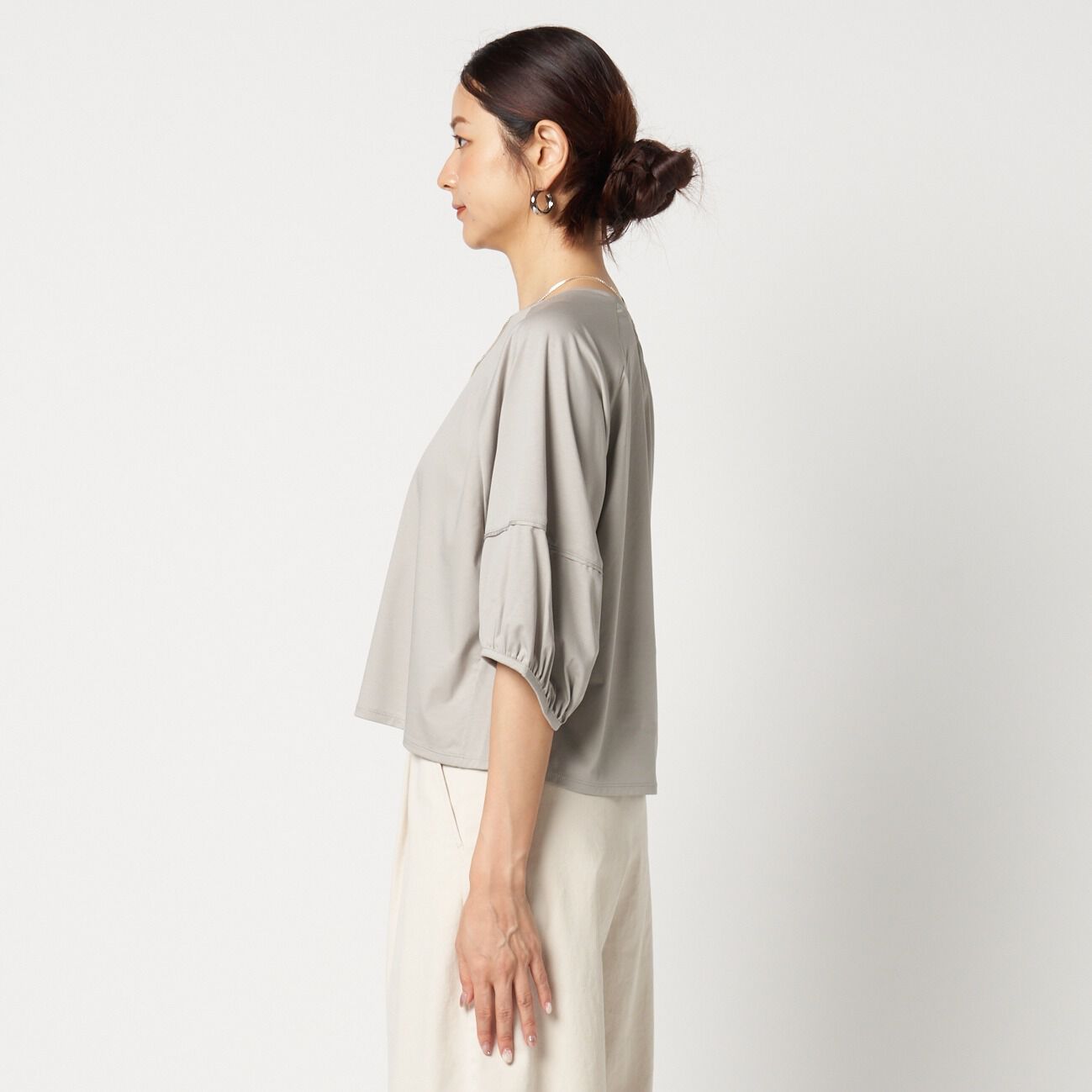  「three dots BALOON SLEEVE」|Tシャツ・カットソー|