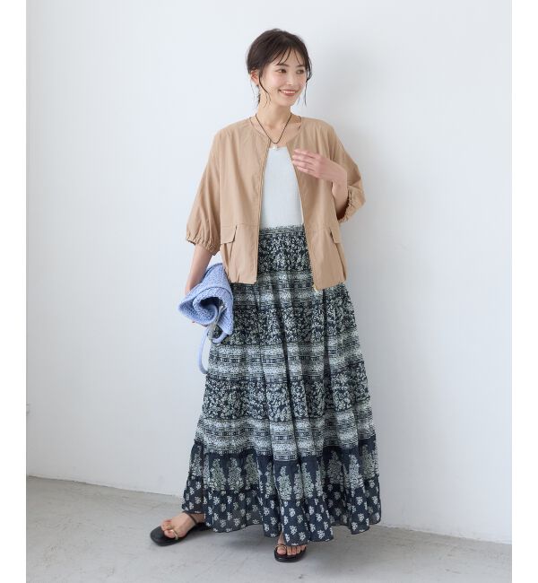  「Fanaka別注パネル切り替えスカート」|スカート|