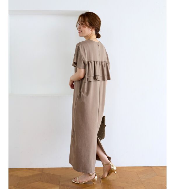 フリルデザインカットワンピース｜ルミネのファッション通販アイルミネ
