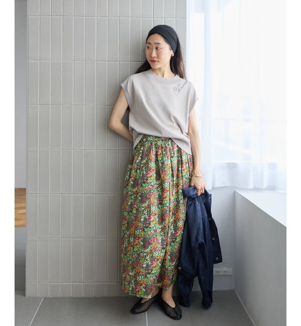  「ネック刺繍フレンチプルオーバー」|ニット・セーター|