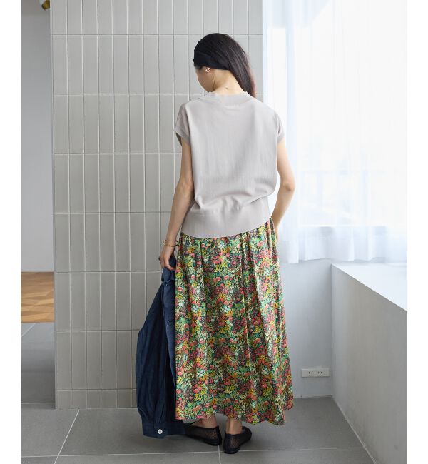  「ネック刺繍フレンチプルオーバー」|ニット・セーター|