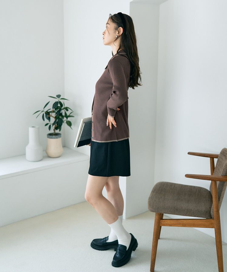 earth music&ecology「ベルト付きタブデザインショートパンツ」|その他|