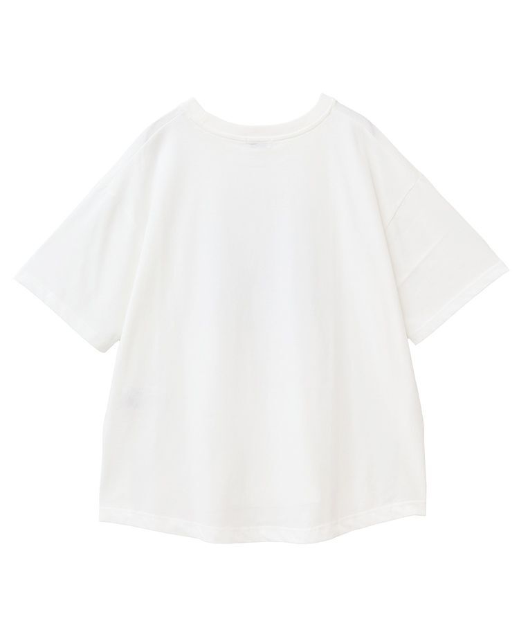 earth music&ecology「アソートプリントレギュラースリットTee」|Tシャツ・カットソー|