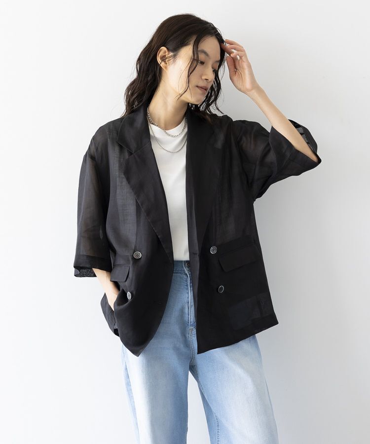 GARAGE OF GOOD CLOTHING「シアーリネンジャケット」|テーラードジャケット|