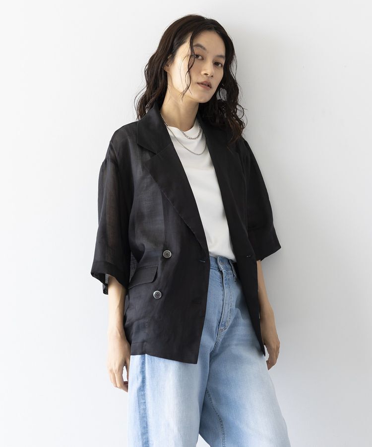 GARAGE OF GOOD CLOTHING「シアーリネンジャケット」|テーラードジャケット|