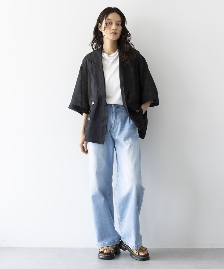 GARAGE OF GOOD CLOTHING「ワイドストレートデニム」|デニム|