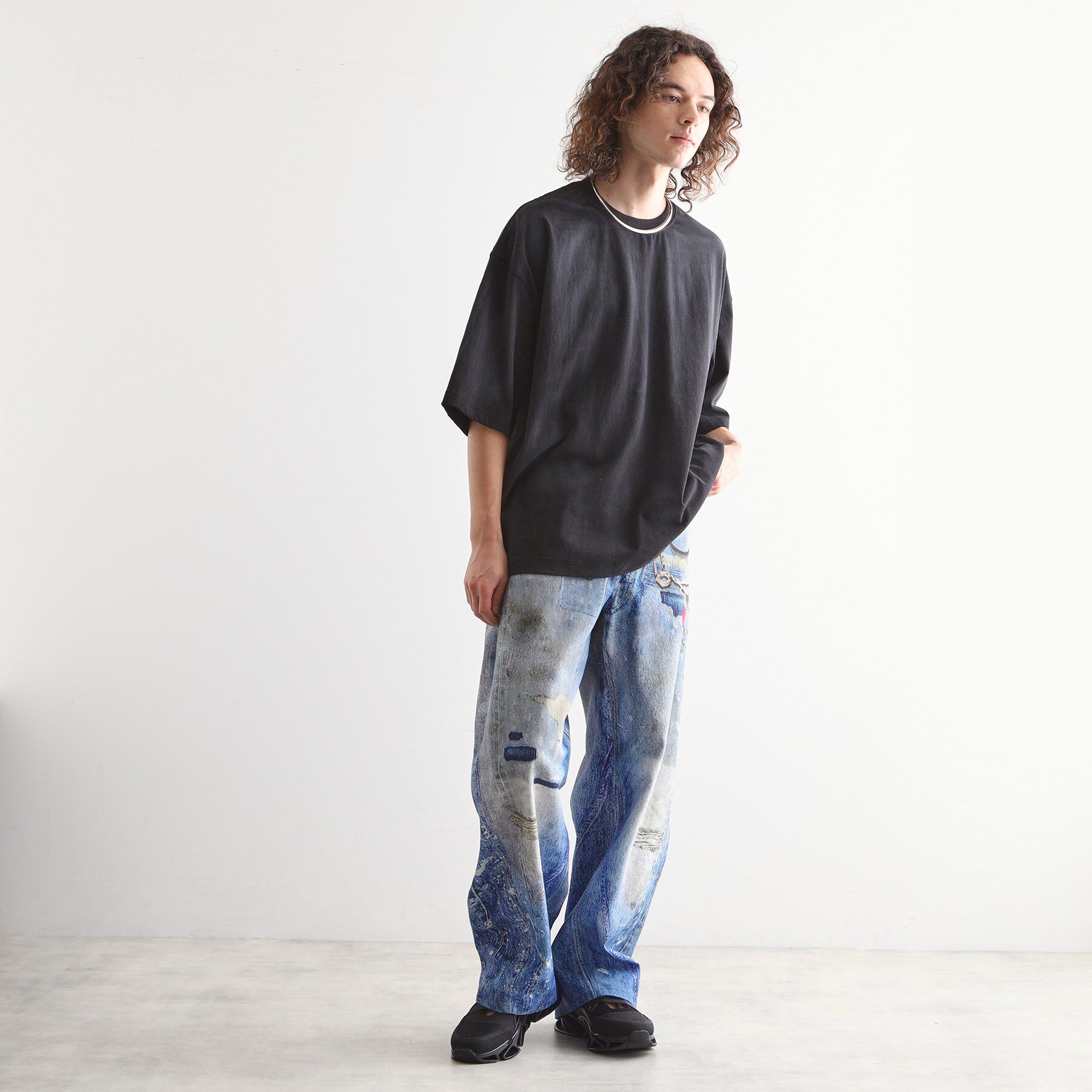 tk.TAKEO KIKUCHI「◆ヴィンテージライクTシャツ/ヴィンテージ加工/半袖Tシャツ」|Tシャツ・カットソー|