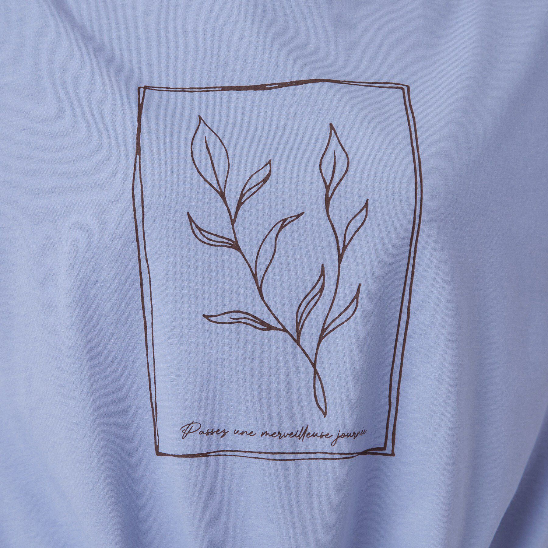 SHOO･LA･RUE「ひんやり裾シャーリングプリントTシャツアソート」|Tシャツ・カットソー|