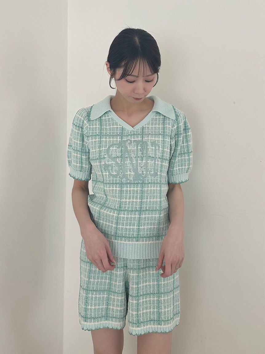 SNIDEL HOME「ラメツイードセットアップ」|ルームウェア|
