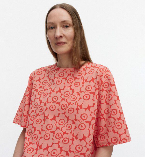 Marimekko「Juulia Unikko Tシャツ」|シャツ・ブラウス|