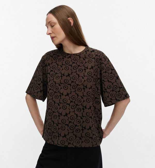 Marimekko「Juulia Unikko Tシャツ」|シャツ・ブラウス|