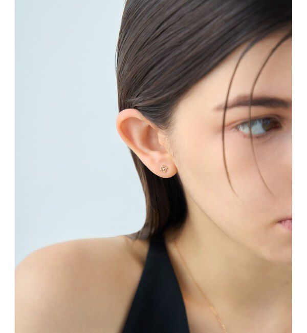 ete「[レースライン] K18YG ピアス」|ピアス|