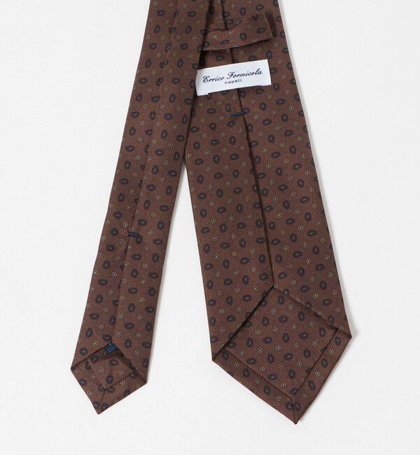 UNITED ARROWS「＜ERRICO FORMICOLA＞スモール ペイズリー プリント ネクタイ」|ネクタイ・蝶ネクタイ|