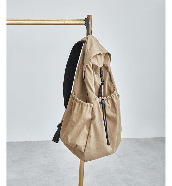 UNITED ARROWS green label relaxing「【WEB限定】バックパック（PCバッグ付）/ A4 / ユニセックス はっ水」|リュック|BEIGE