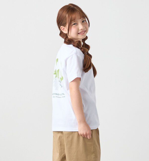 SHIPS any「THE NORTH FACE:  SHIRETOKO プリント Tシャツ<KIDS>」|Tシャツ・カットソー|