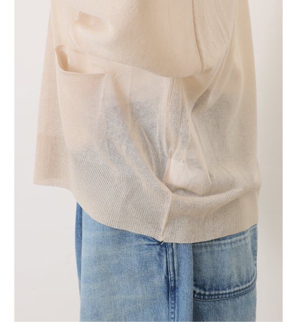 journal standard luxe「シアージャージー Vネックカーディガン」|カーディガン|