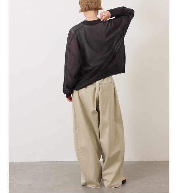 journal standard luxe「シアージャージー Vネックカーディガン」|カーディガン|