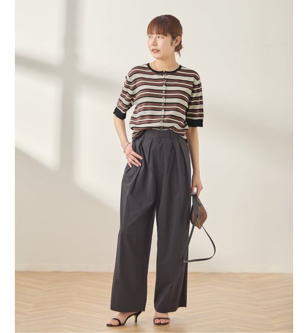 journal standard L'essage「《接触冷感/手洗い可》クールタッチコンパクトカーディガン」|カーディガン|