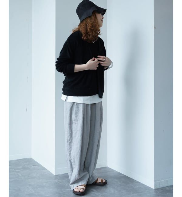 journal standard luxe「【SOIL】PILE V-NECK 1BUTTON CARDIGAN」|カーディガン|