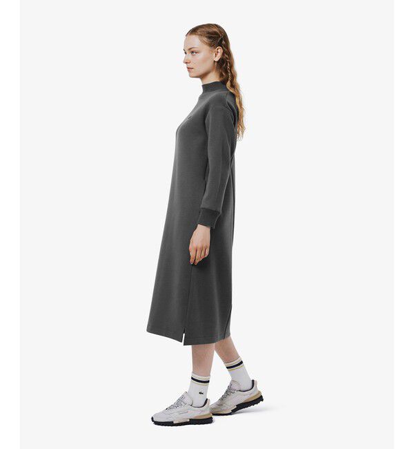 LACOSTE「ダンボールニットドレス / ハイネックワンピース」|ワンピース|