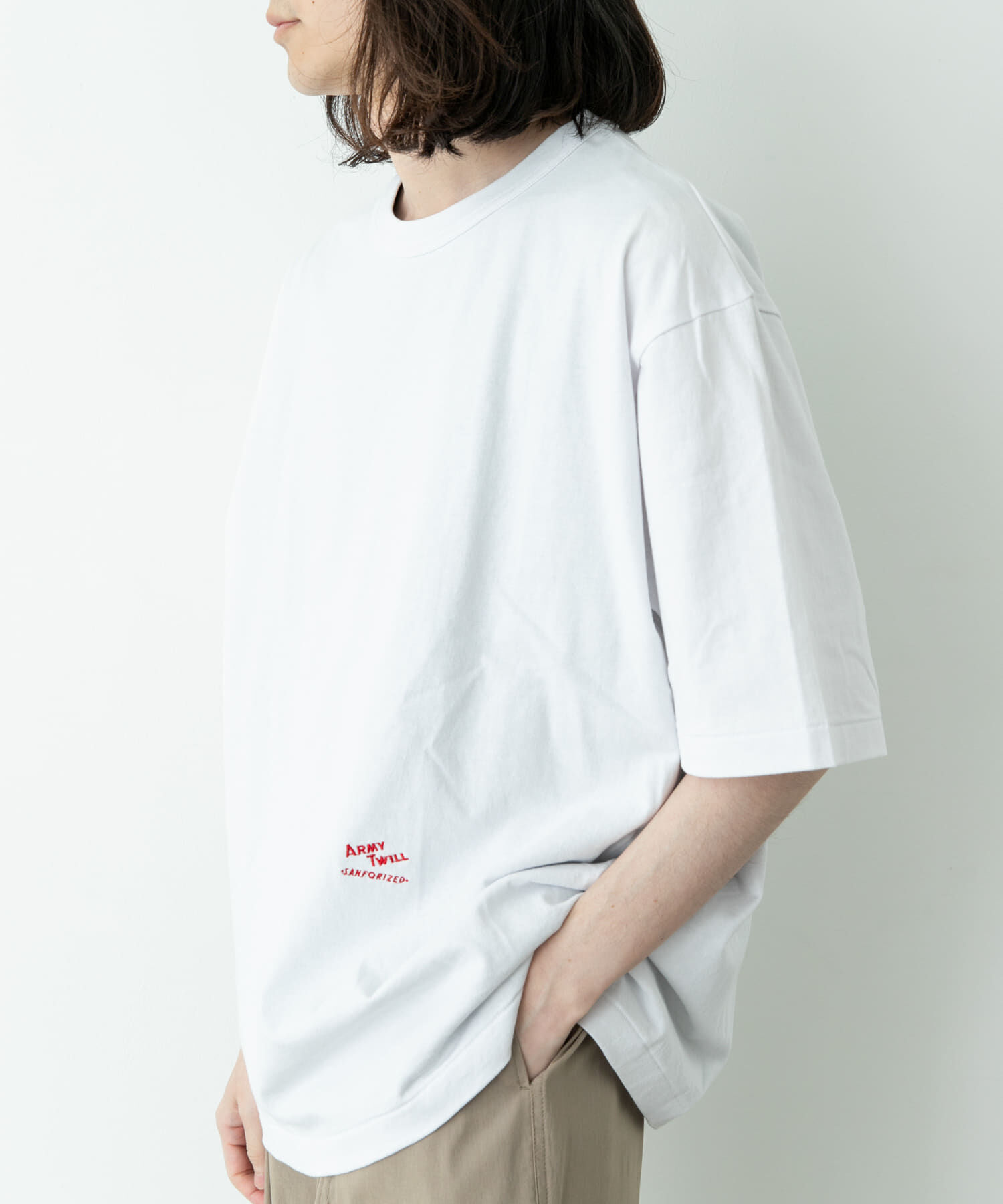Sonny Label 「ARMY TWILL　PRINT HSTEE TAG」|Tシャツ・カットソー|