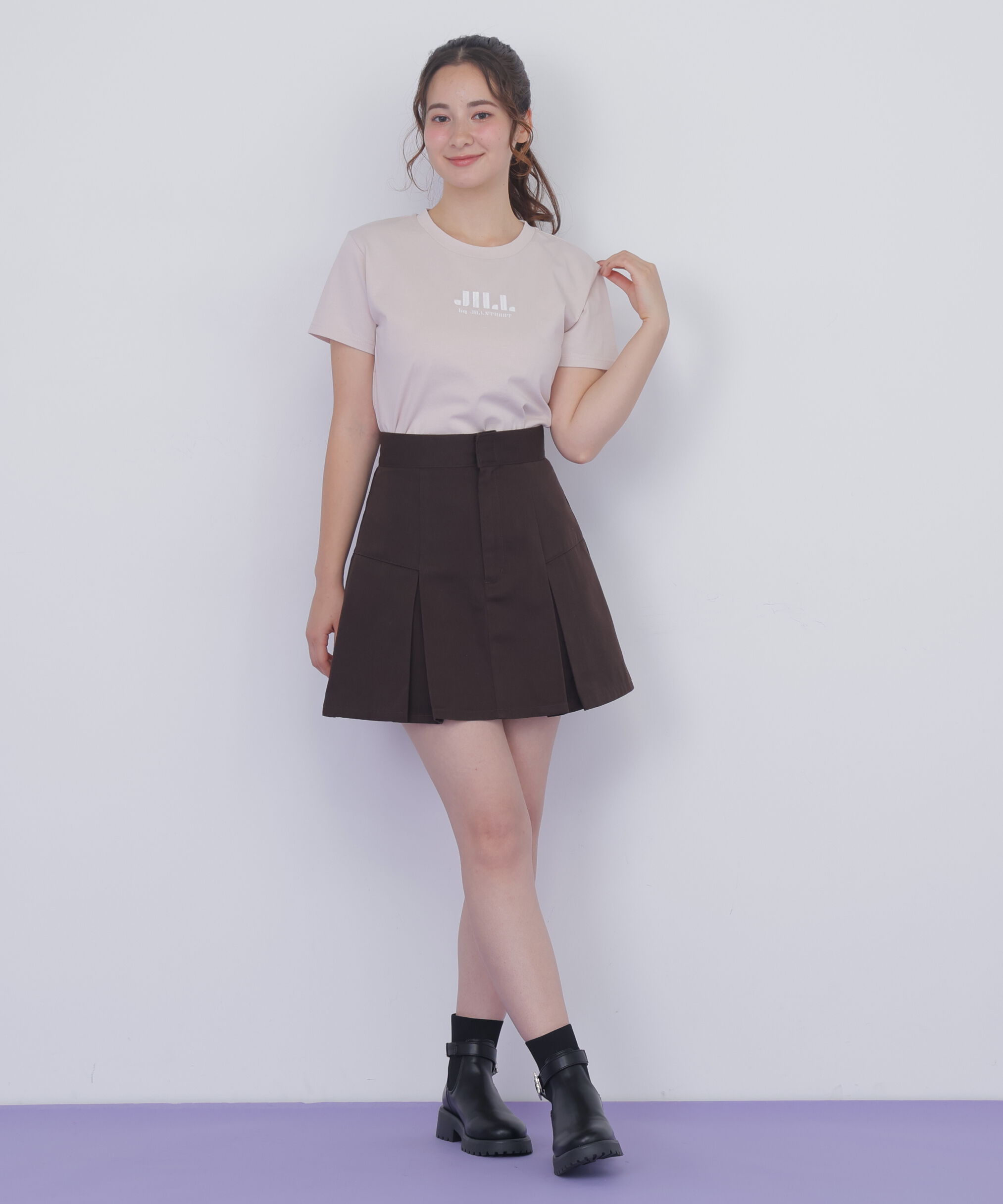  「「Dickies &times; JILL by JILL STUART」別注タックミニスカート」|スカート|