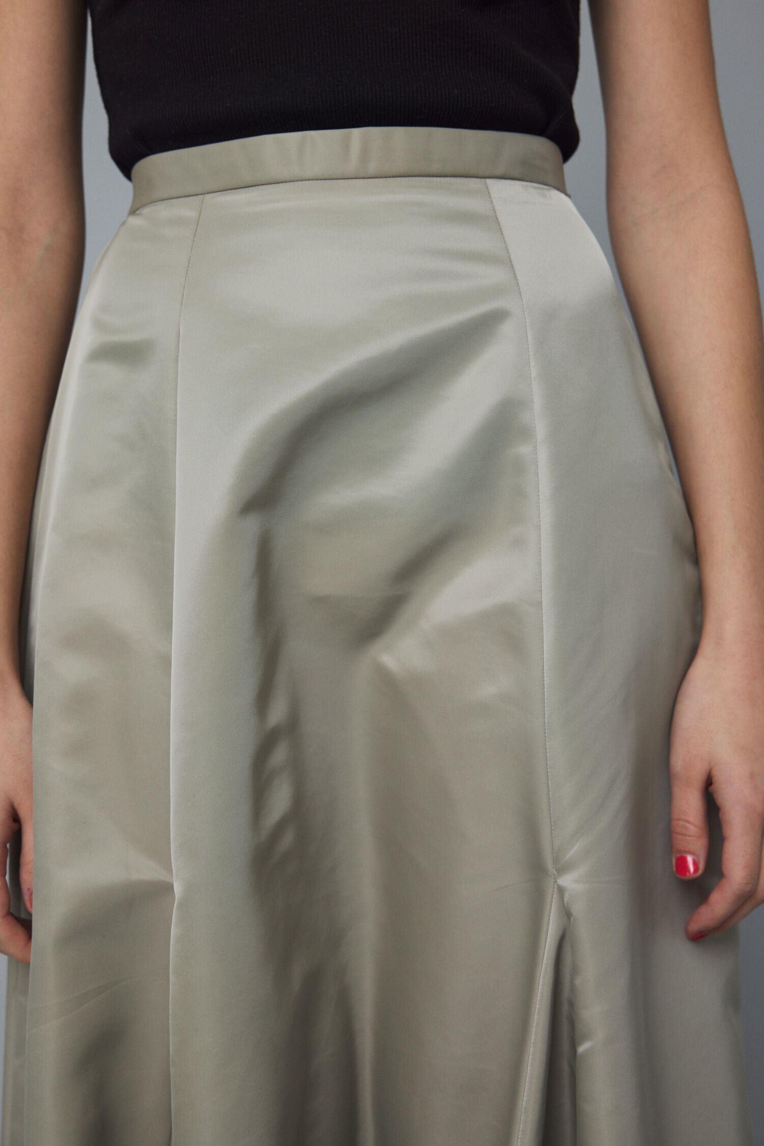 HeRIN.CYE「Nylon maxi skirt」|スカート|