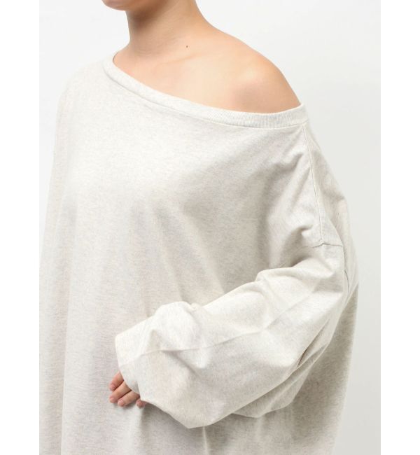 Ungrid「ボートネックビックシルエットロングスリーブTee」|Tシャツ・カットソー|