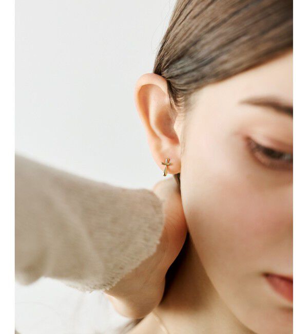 ete「クロス ピアス」|ピアス|