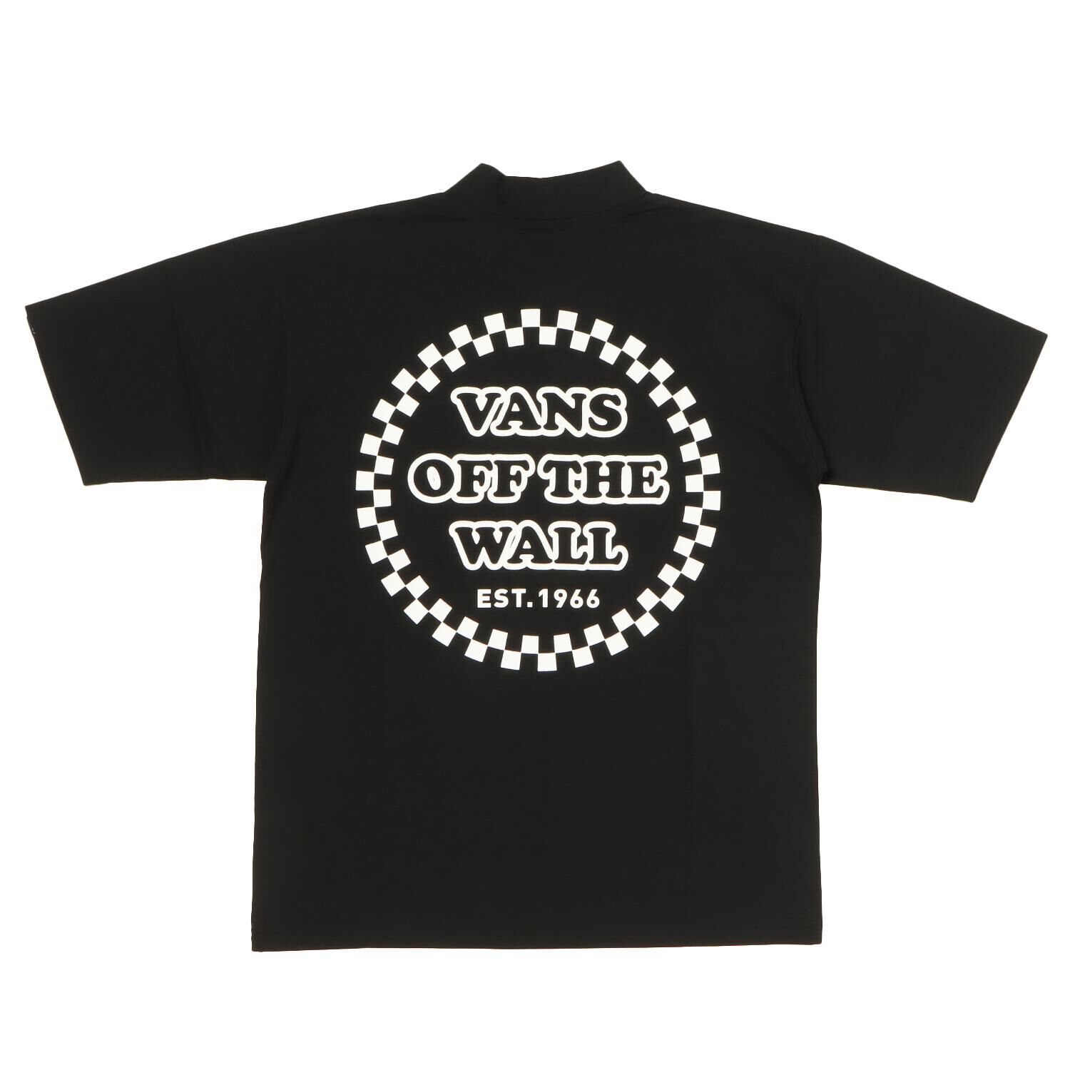 VANS「【VANSｱﾊﾟﾚﾙ(WJ)】M CHECKER CIRCLE MOCKNECK TEE」|Tシャツ・カットソー|