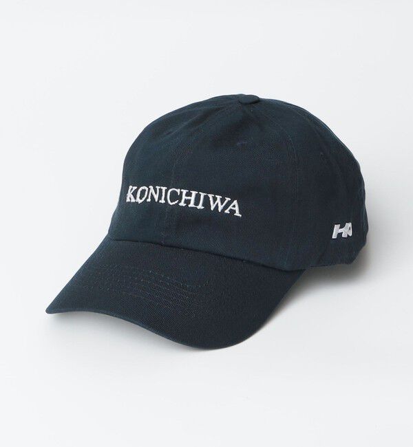 SHIPS「【SHIPS別注】HOHO COCO: KONICHIWA」|キャップ・キャスケット|ネイビー