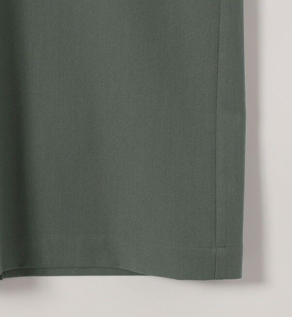 quaranciel「quaranciel:〈洗濯機可能〉Vネック スキッパー ロング シャツ ワンピース」|ワンピース|