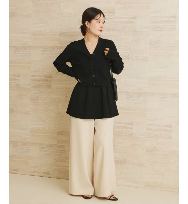 Plage「Minimal Knit カーディガン」|カーディガン|
