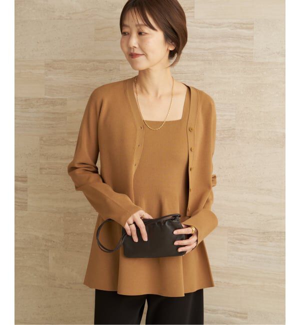 Plage「Minimal Knit カーディガン」|カーディガン|