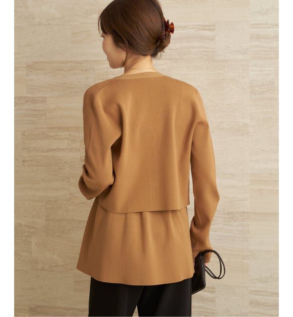 Plage「Minimal Knit カーディガン」|カーディガン|